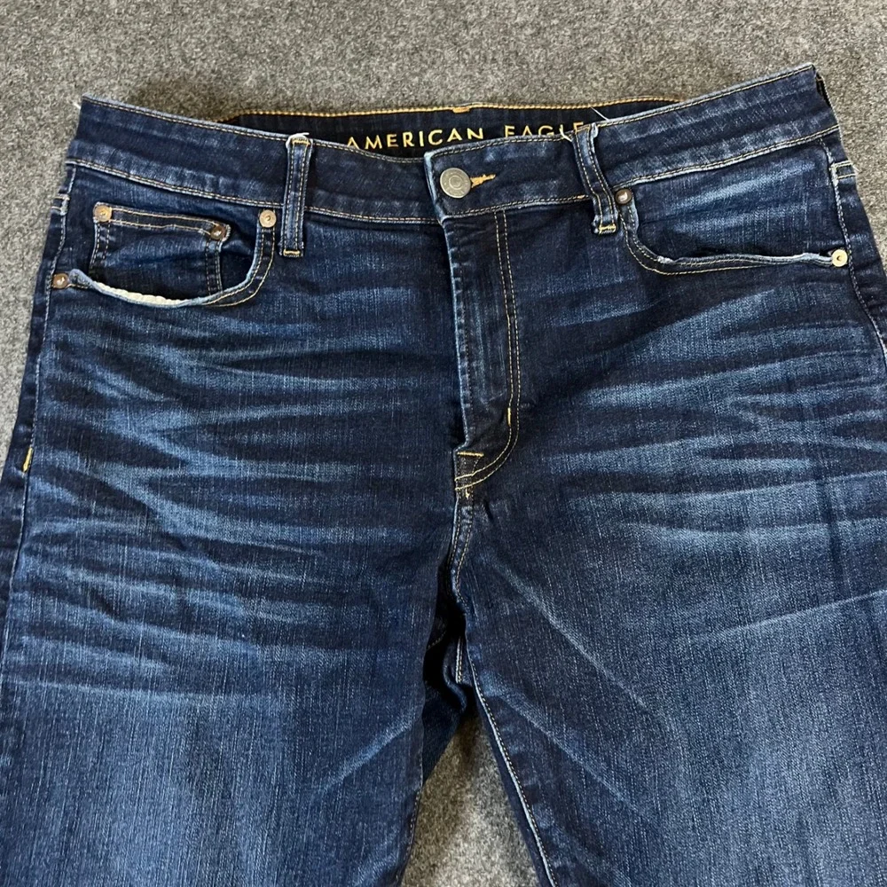 American Eagle Ne(x)t Level Flex Slim Fit Jeans Mens 36x30 Indigo Dark Wash
